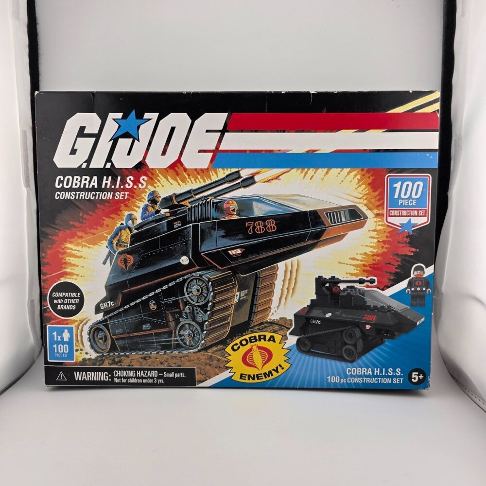 2020 Forever Clever G.I. Joe Cobra H.I.S.S. 100‎ Pieces Construction Set NEW